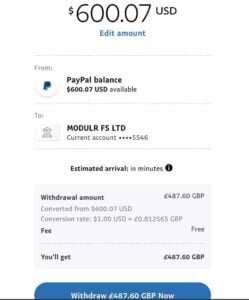 Аккаунт PayPal | 600.07$